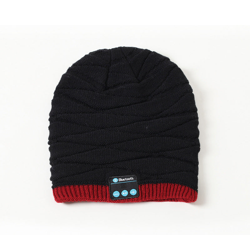 Wireless Bluetooth Headset with Knitting Cap Design