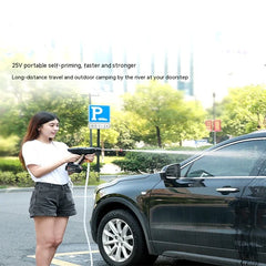 Power Wash Pro Portable Cordless Pressure Washer.