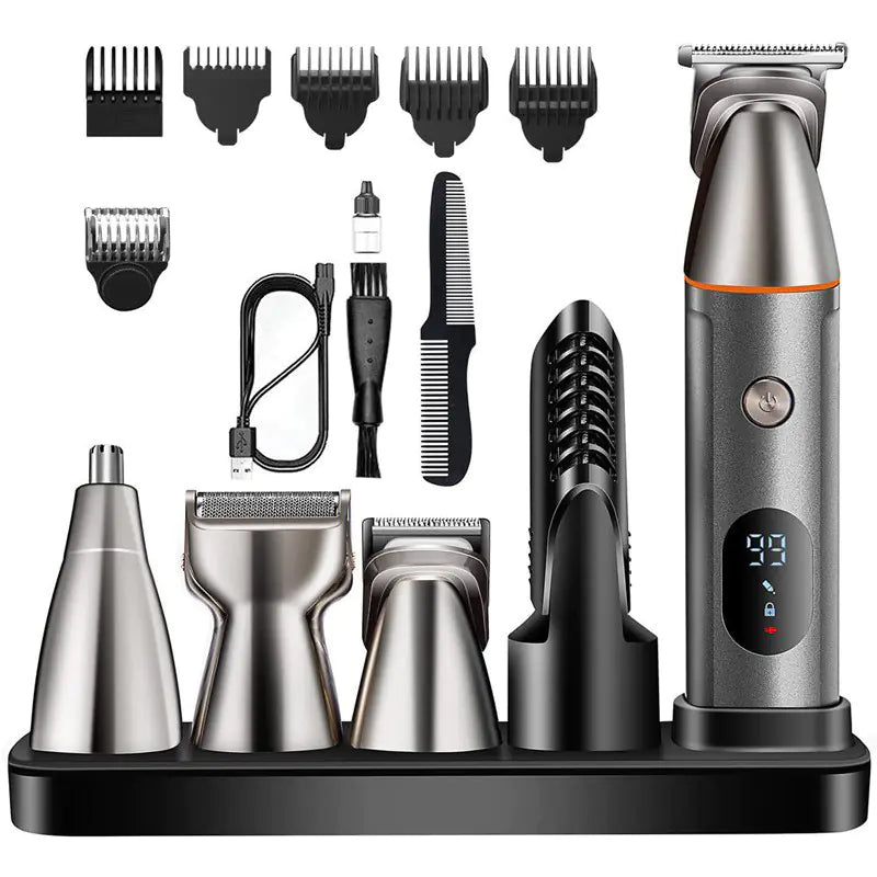 5-in-1 Cordless Beard and Hair Grooming Kit